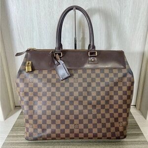 Louis Vuitton Brown Checkered Satchel